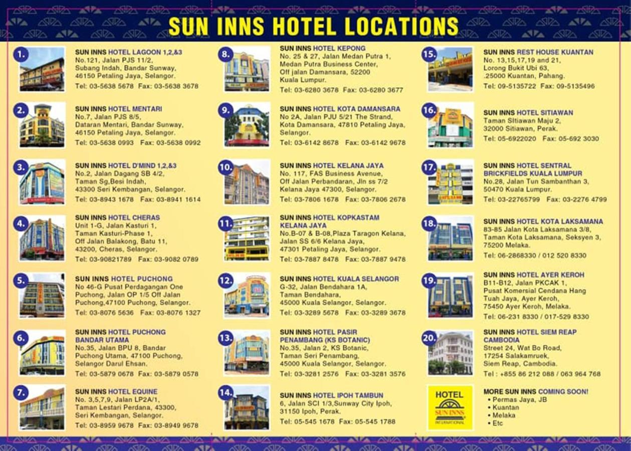 Sun Inns Hotel Cheras - Balakong Екстериор снимка